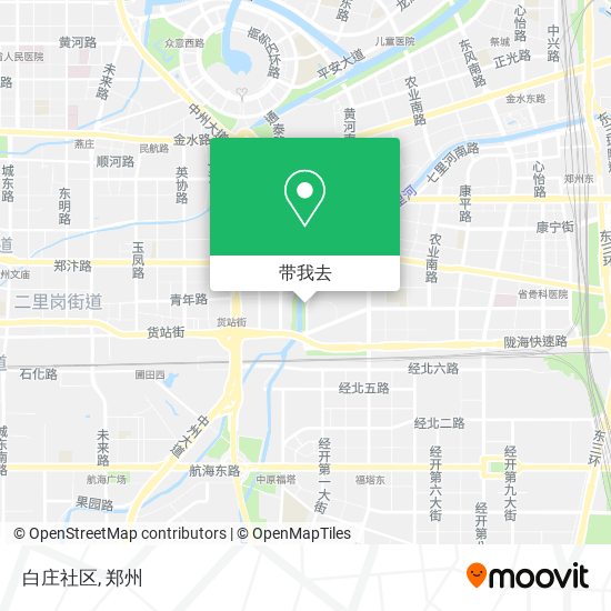 白庄社区地图