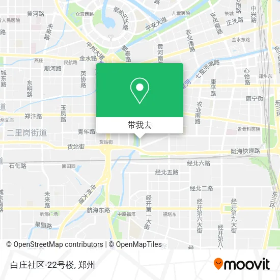 白庄社区-22号楼地图