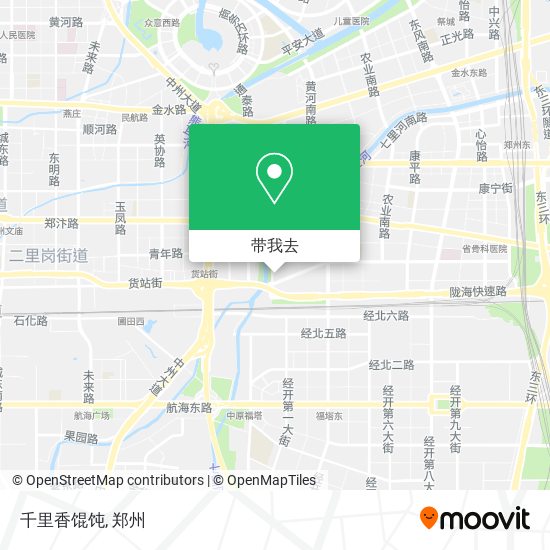千里香馄饨地图