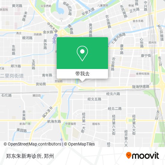 郑东朱新寿诊所地图