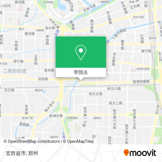 宏胜超市地图