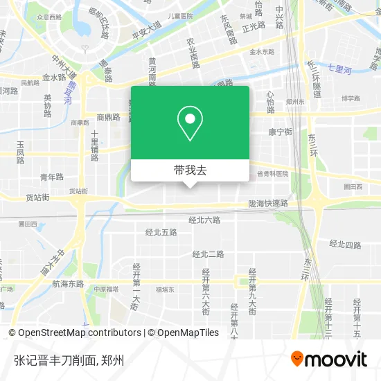 张记晋丰刀削面地图