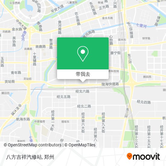 八方吉祥汽修站地图