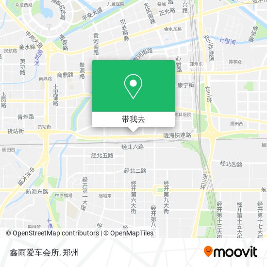 鑫雨爱车会所地图