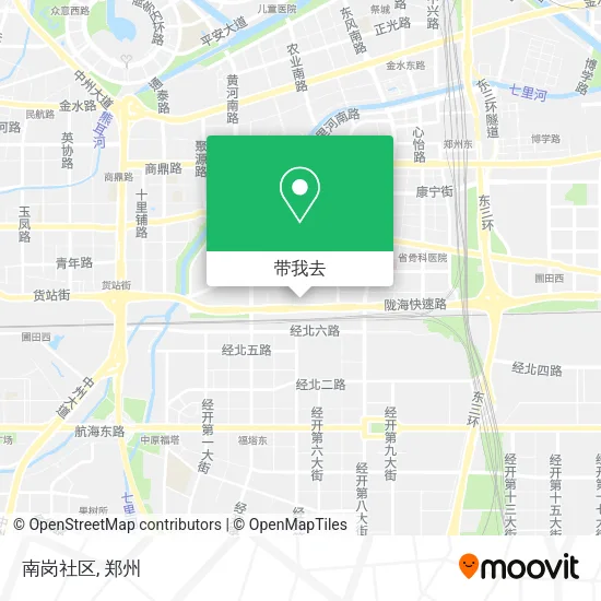 南岗社区地图