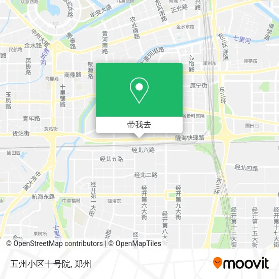 五州小区十号院地图