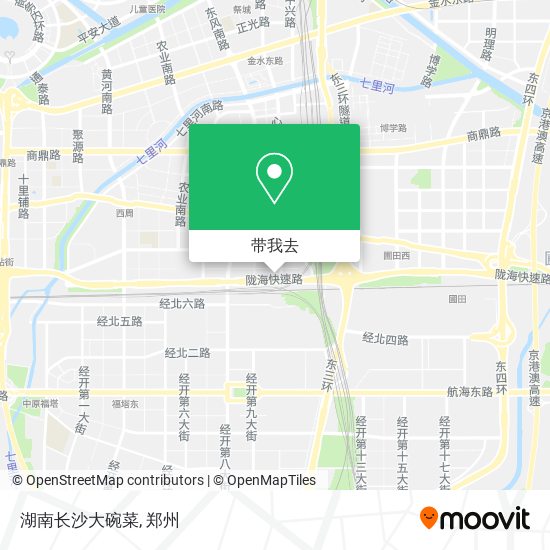 湖南长沙大碗菜地图