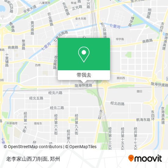 老李家山西刀削面地图