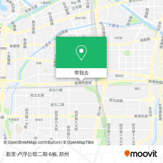 新里·卢浮公馆二期-6栋地图