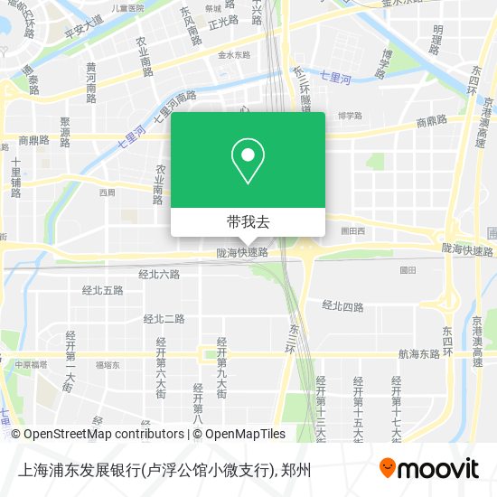 上海浦东发展银行(卢浮公馆小微支行)地图