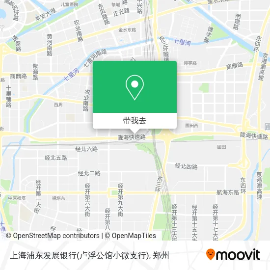 上海浦东发展银行(卢浮公馆小微支行)地图