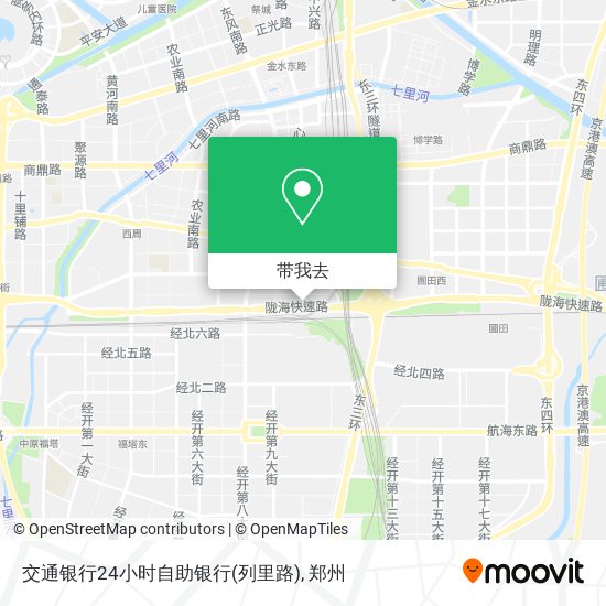 交通银行24小时自助银行(列里路)地图