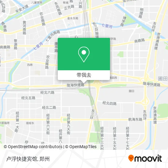 卢浮快捷宾馆地图