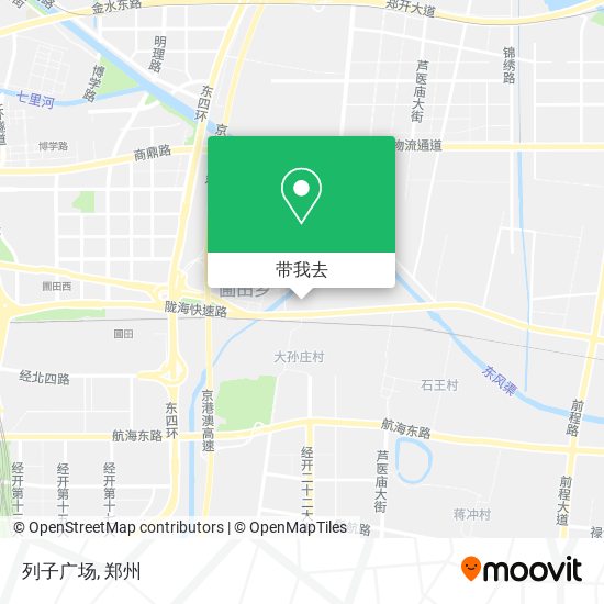 列子广场地图