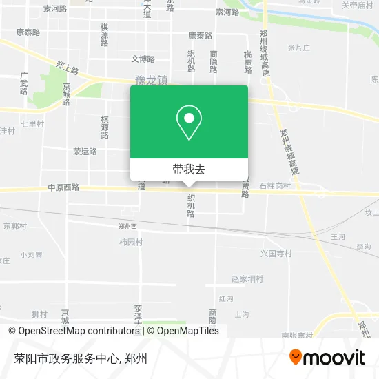 荥阳市政务服务中心地图