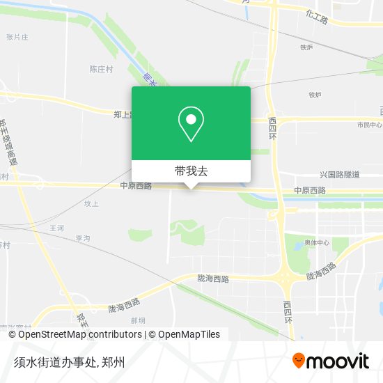 须水街道办事处地图