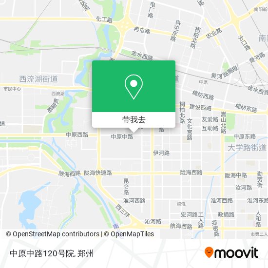中原中路120号院地图