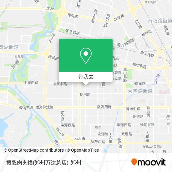 振翼肉夹馍(郑州万达总店)地图