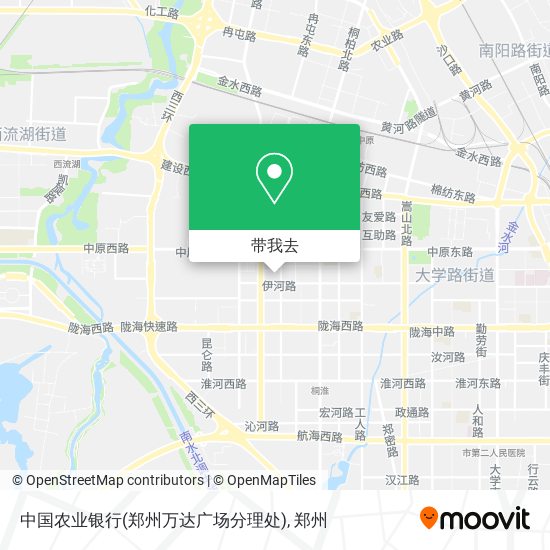 中国农业银行(郑州万达广场分理处)地图