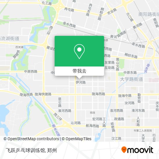 飞跃乒乓球训练馆地图