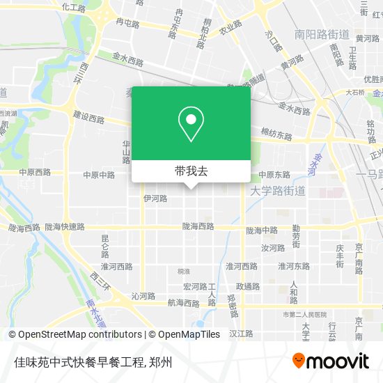 佳味苑中式快餐早餐工程地图