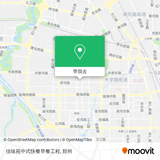 佳味苑中式快餐早餐工程地图