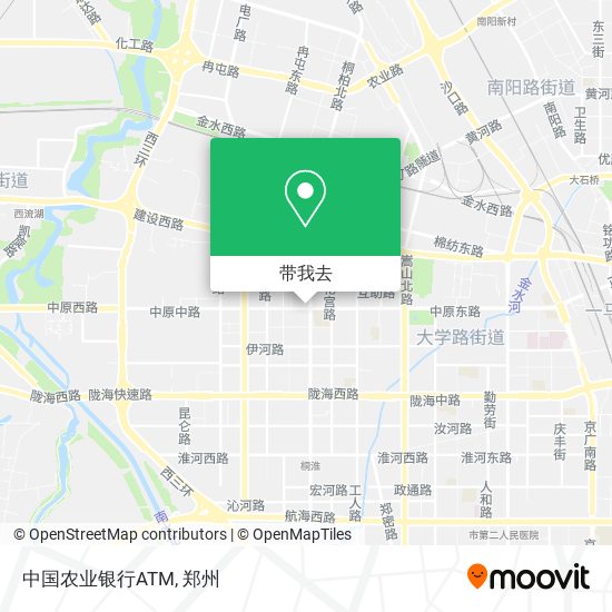 中国农业银行ATM地图