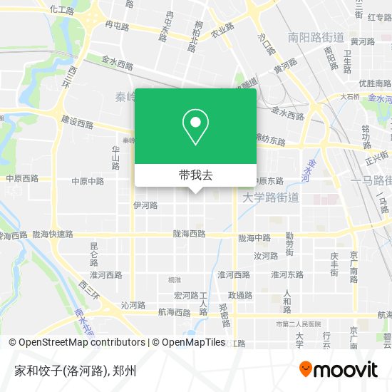 家和饺子(洛河路)地图