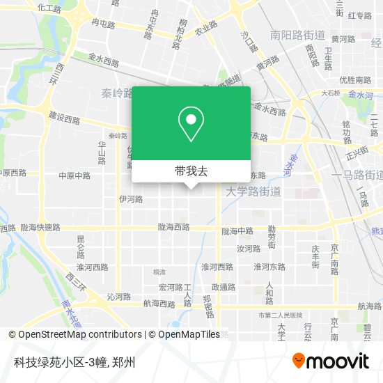 科技绿苑小区-3幢地图