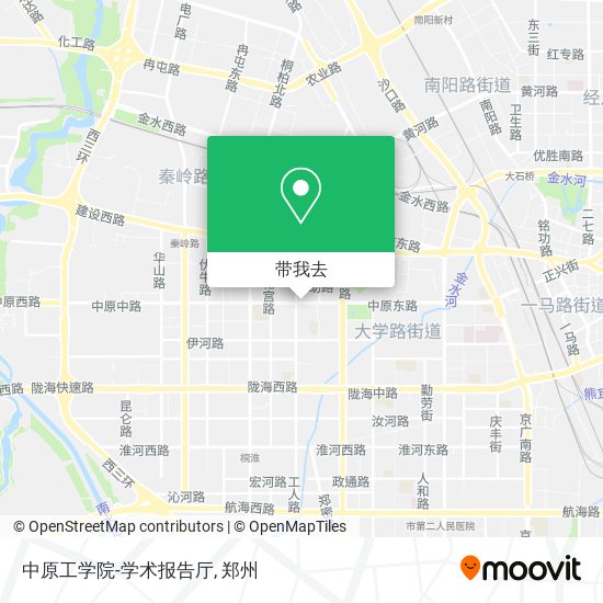 中原工学院-学术报告厅地图