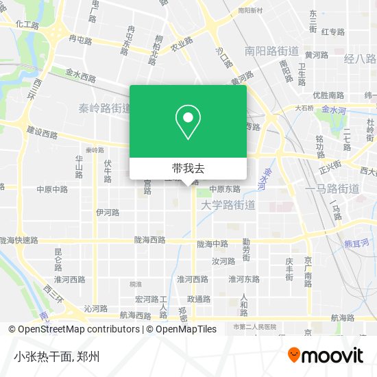 小张热干面地图