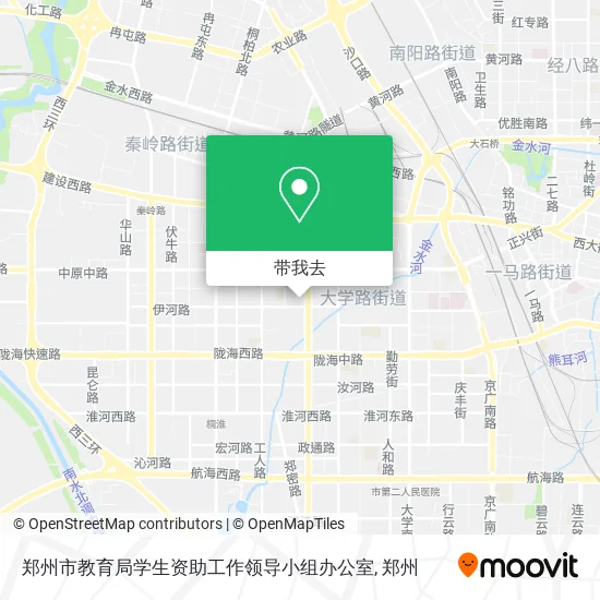 郑州市教育局学生资助工作领导小组办公室地图