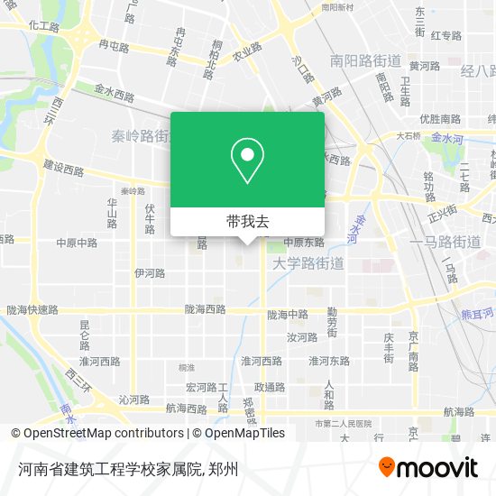 河南省建筑工程学校家属院地图