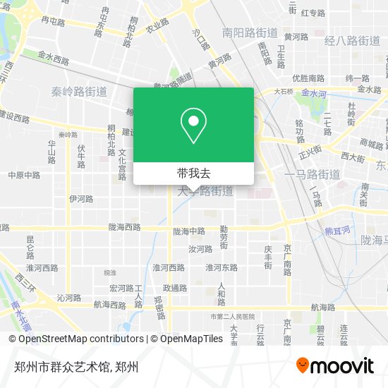 郑州市群众艺术馆地图