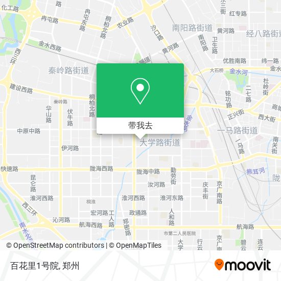 百花里1号院地图
