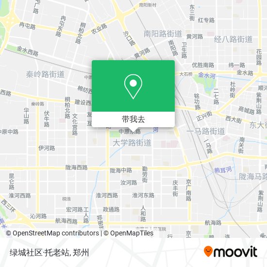 绿城社区·托老站地图