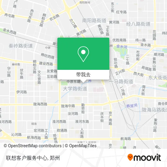 联想客户服务中心地图