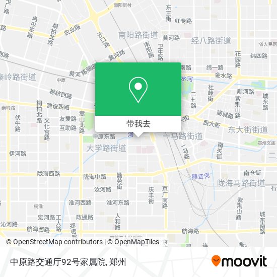 中原路交通厅92号家属院地图