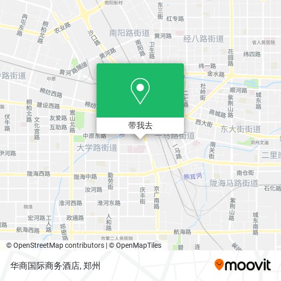 华商国际商务酒店地图