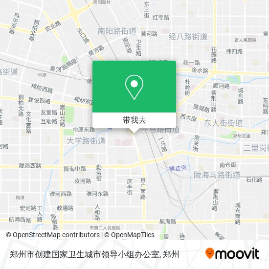 郑州市创建国家卫生城市领导小组办公室地图