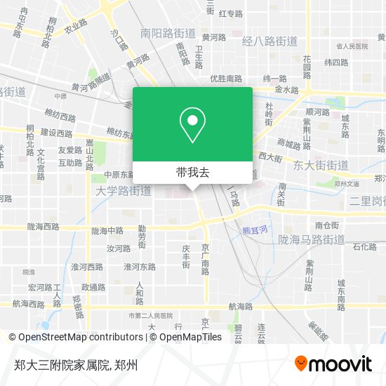 郑大三附院家属院地图
