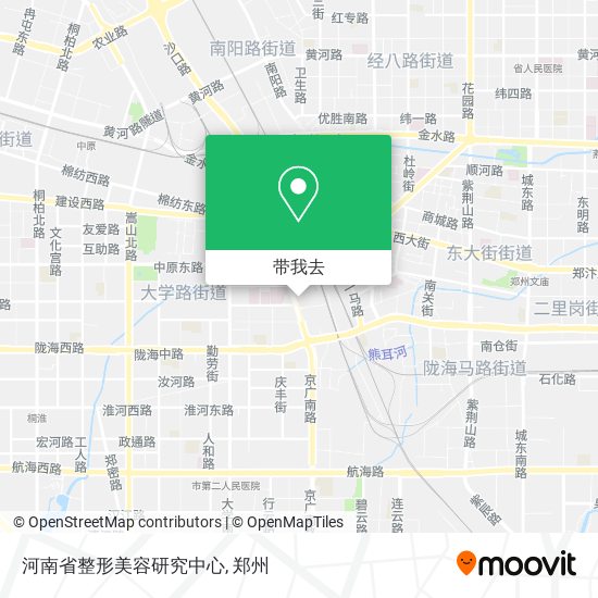 河南省整形美容研究中心地图