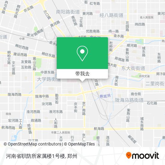 河南省职防所家属楼1号楼地图