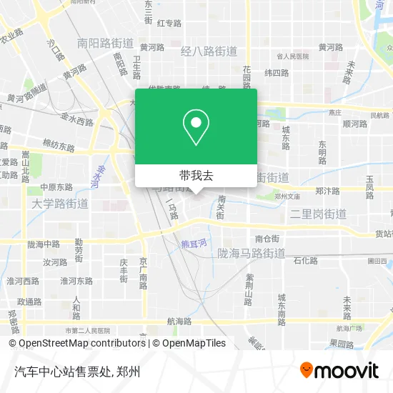 汽车中心站售票处地图
