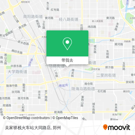 吴家驿栈火车站大同路店地图