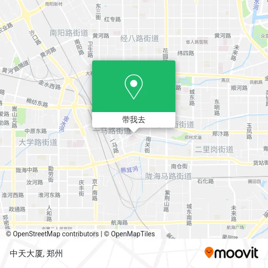 中天大厦地图