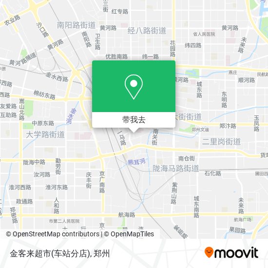 金客来超市(车站分店)地图