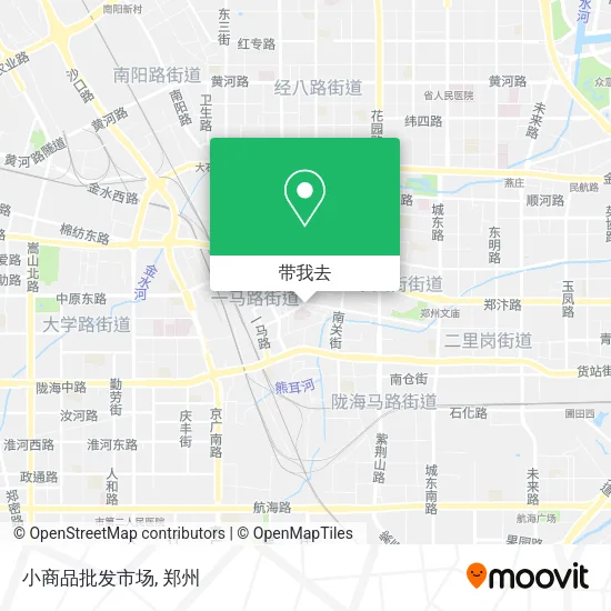 小商品批发市场地图