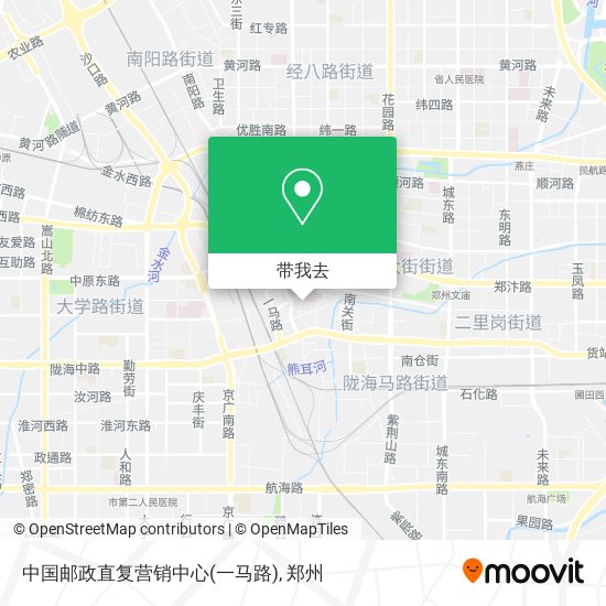 中国邮政直复营销中心(一马路)地图
