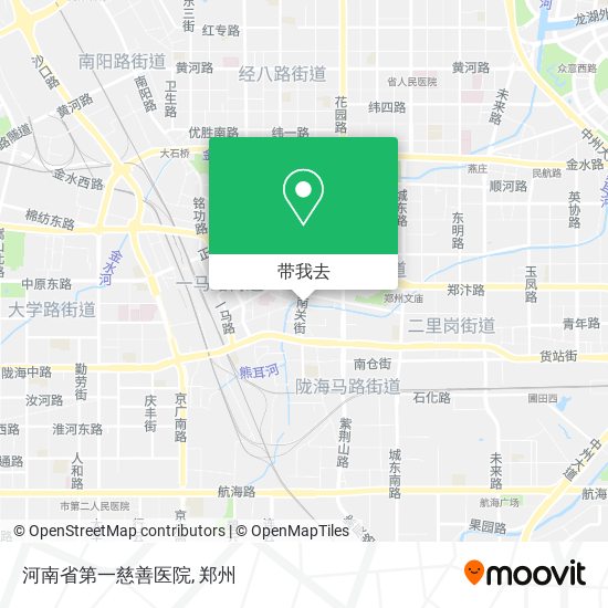 河南省第一慈善医院地图